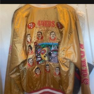 Vintage 49ers jacket 1992